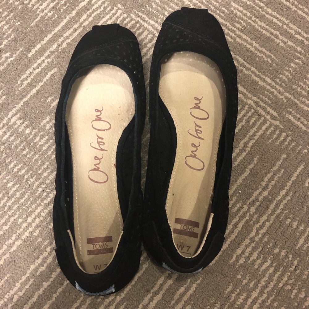Black Toms Flats